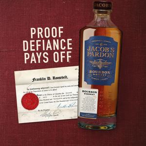 A beautiful bottle of bourbon.