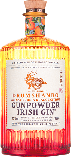 Gunpowder Irish Gin California Orange Citrus